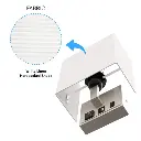 Fabric Shade Decorative Wall Sconces Light With Satin Nickel Finish-ASU4.webp