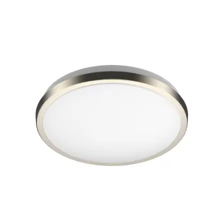 14inch15W Round Brushed Nickel Dimmable Flush Mount Ceiling Ligh-1.webp