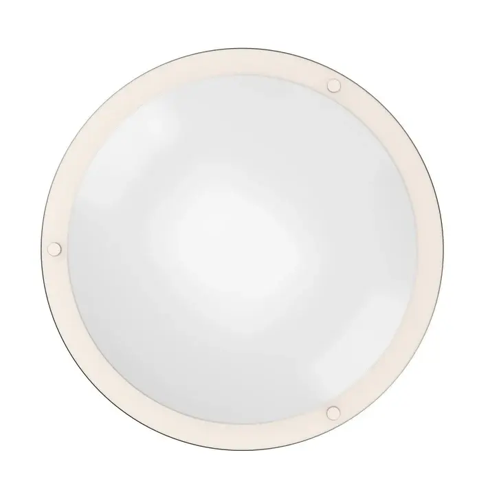 14 Inch Dimmable Brushed Nickel Finish LED Flush Mount Ceiling Lights, Double Ring, 22W 1600LM-ASU3.webp