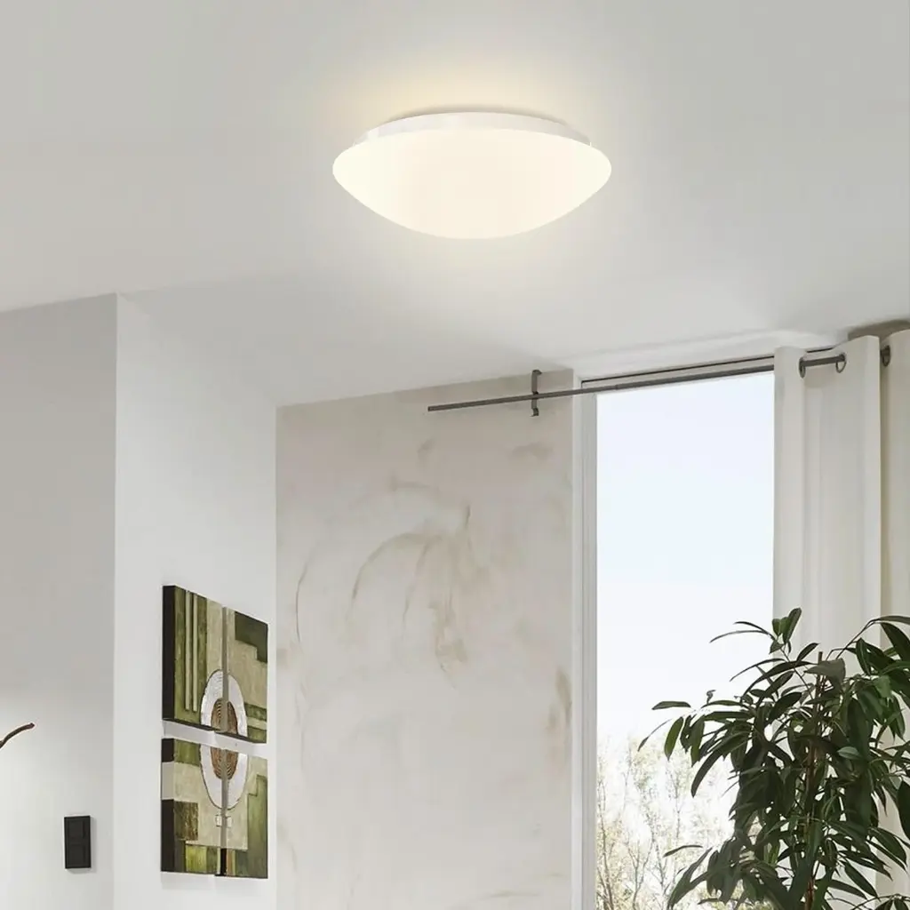 10.5 Inch Mushroom Shape LED Flush Mount Ceiling Light-ASU7.webp