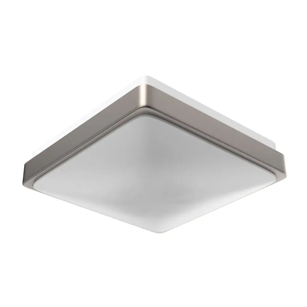 11 Inch Square Single Ring Flush Mount Ceiling Light 15W, 1050LM, 4000 Kelvin