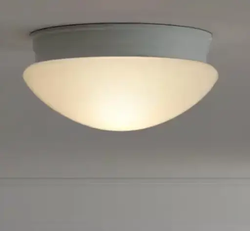 10.5 Inch Mushroom Shape LED Flush Mount Ceiling Light, 12.5 Watt, 1050 Lumens - Dimmable, Round Ceiling Light